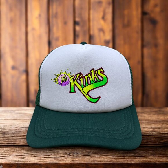 Unbranded Other - The Kinks Unisex Trucker Hat Green Snapback 60s Rock 'N' Roll Baseball Cap